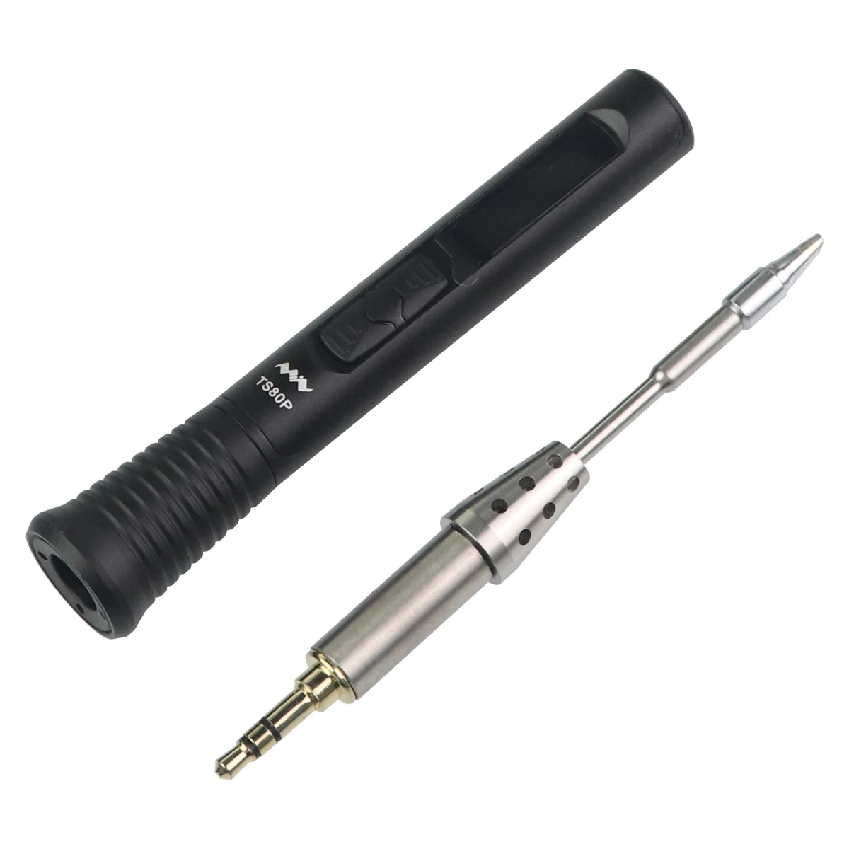 TS80P Mini Digital OLED Intelligent Soldering Iron Adjustable Temperature Welding Solder Portable Tool USB-C PD2.0 QC3.0 Not T12