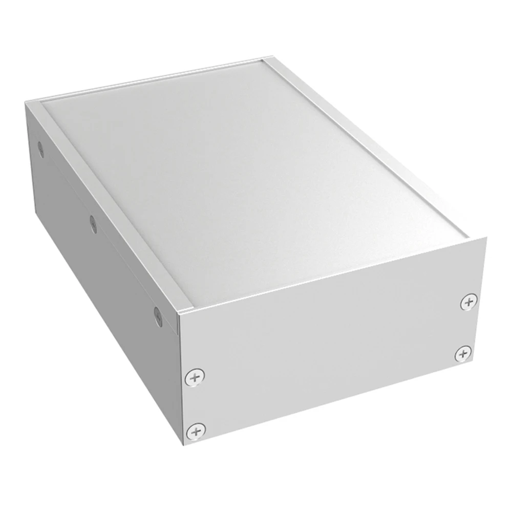 Power Instrumentation Aluminium Produkt Fall PCB Schwarz Box H13 96*45,5mm