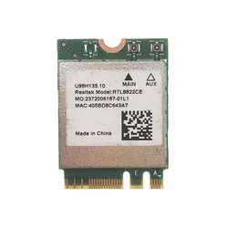 For Realtek RTL8822CE 802.11AC 867Mbps WiFi Bluetooth 5.0 NGFF Card