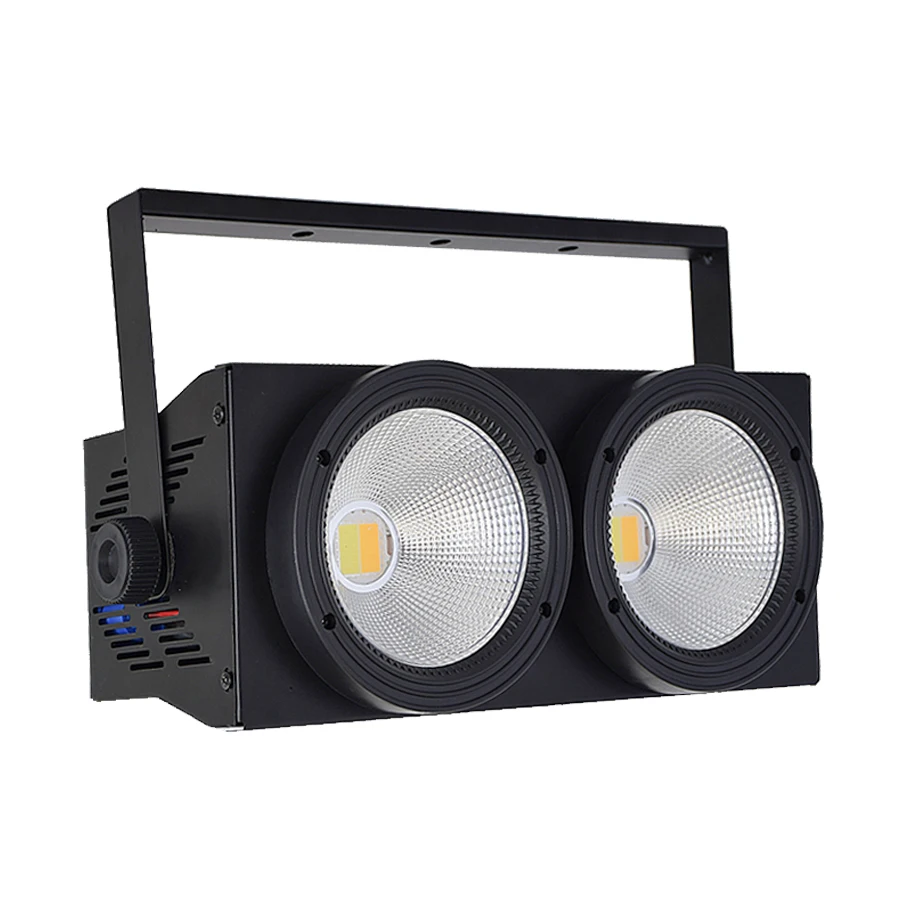 2eyes 2x100w LED COB DMX Stage Effect Blinder Light Cool and Warm White Professional & DJ 200W