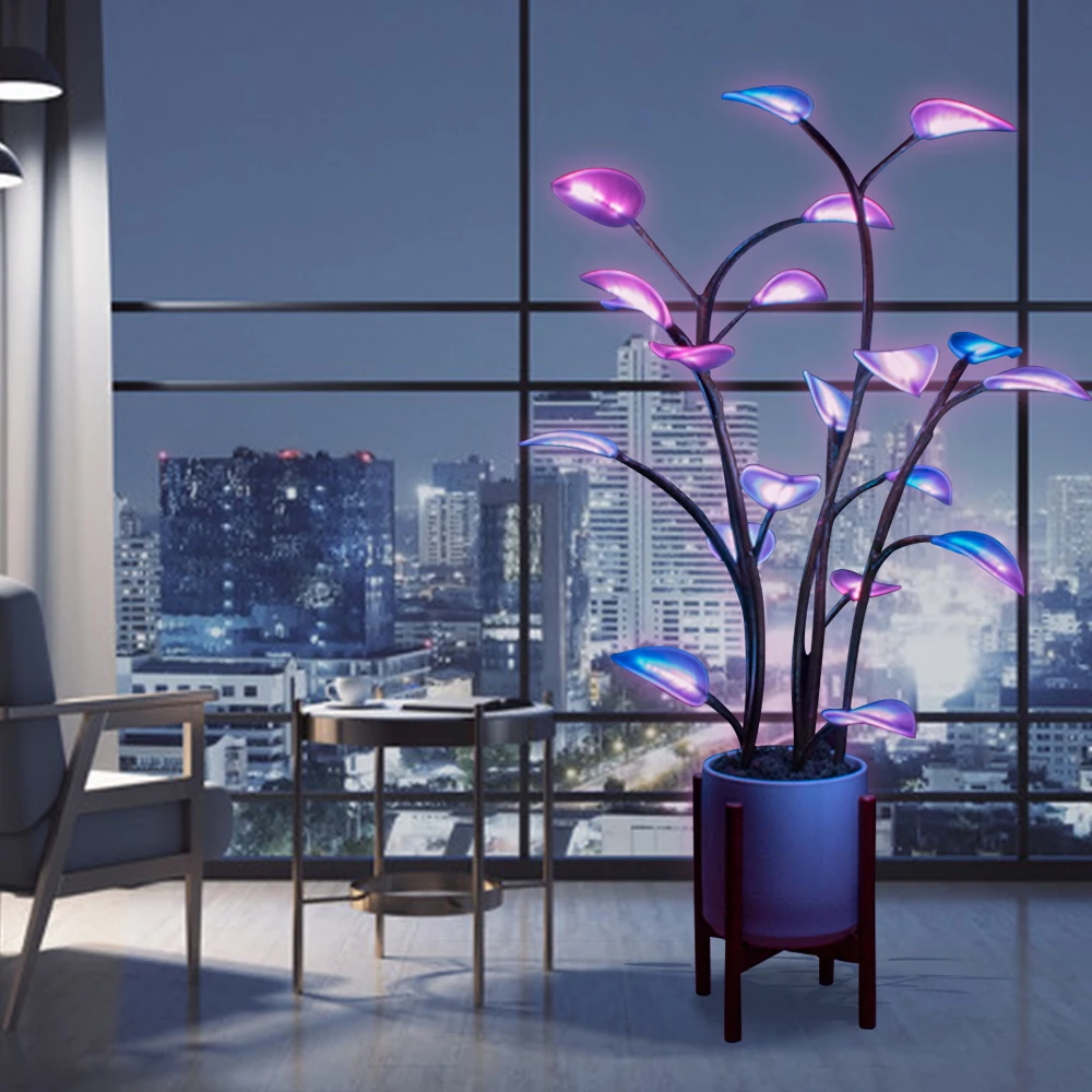 The Magical LED Houseplant Fairy Lamp Led Night Light Plant Light Party Decor Home Decor Tree Bonsai House Plant Light