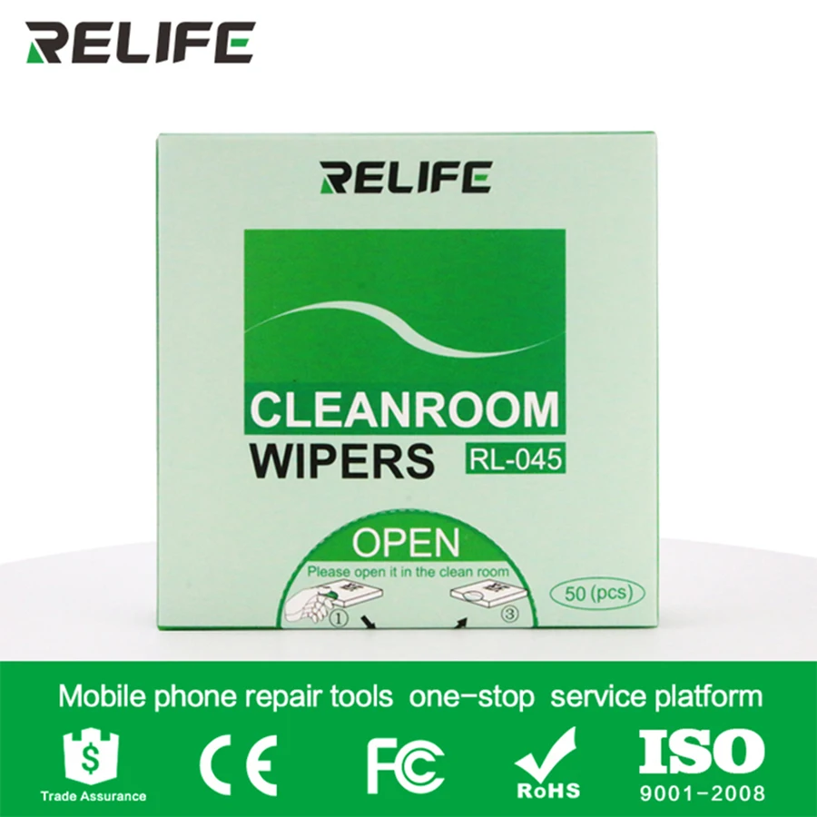 Relife RL-045 Pull type Anti-static dust-free cloth for mobile phone repair cleaner Paper Vacuum Packing