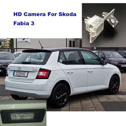 Yessun rear view camera For Skoda Fabia 3 HD CCD night view camera/car license plate camera /Reverse camera