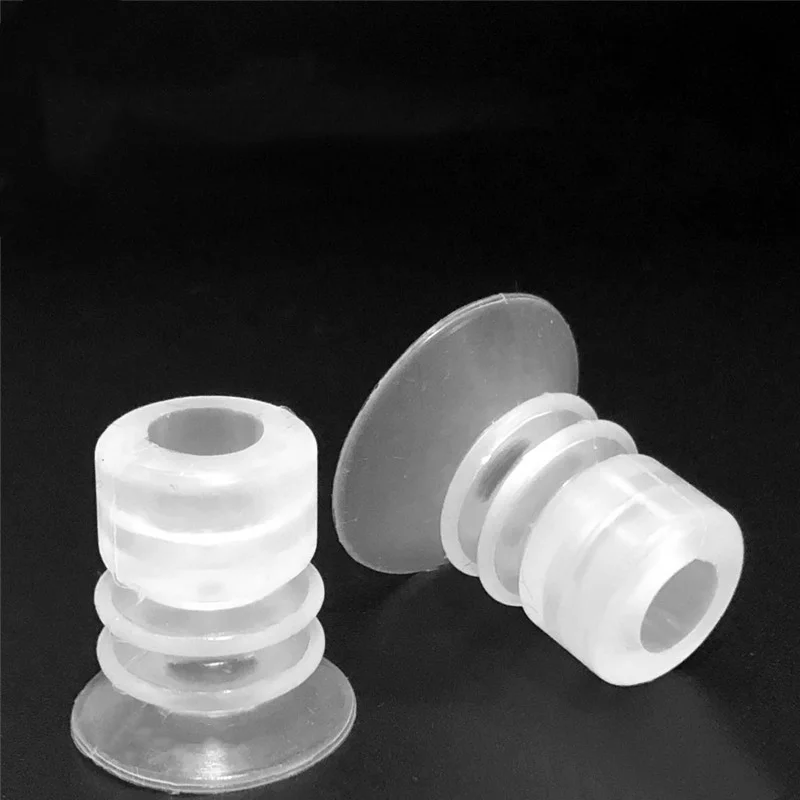 Tianxing big head three layer vacuum sucker MP pneumatic accessories industrial silica gel suction cup powerful suction nozzle