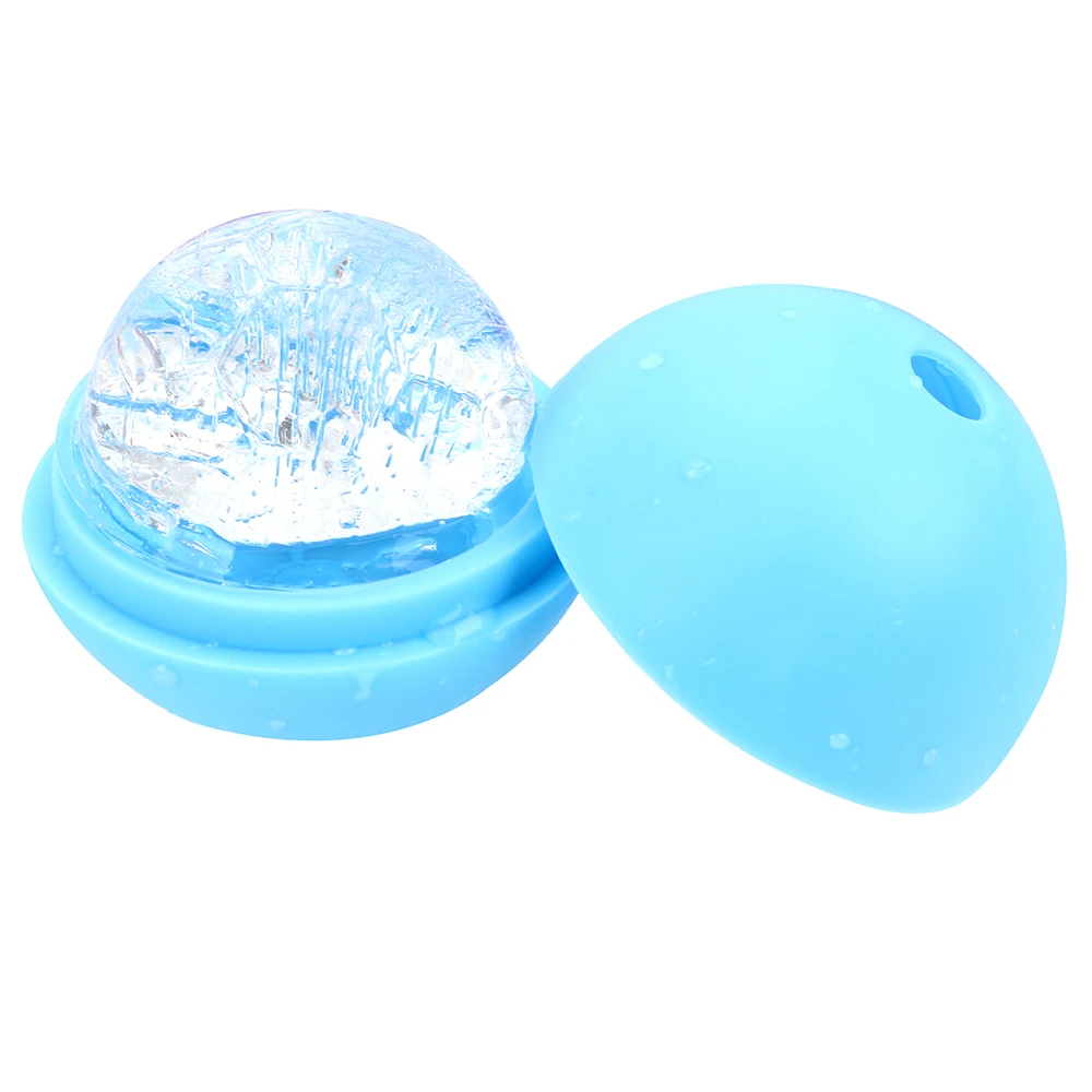 Fußball Einzigen Fall Backen Mold Ice Ball Maker Silikon Eis Formen Whisky Wein Cocktail Ice Cube Küche Backen Werkzeuge DIY