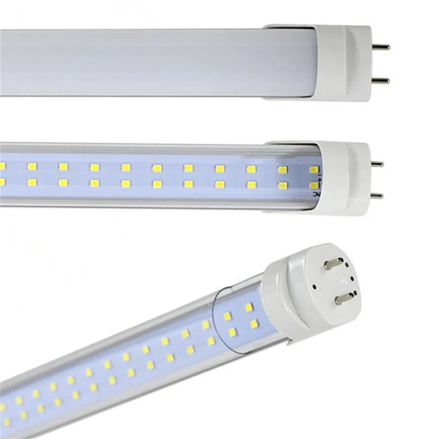 고출력 LED 튜브 조명 램프, 가정용 LED 튜브, T8, 4W, 6W, G13, AC 100-240V, 220V, SMD2835, 344mm, 450mm, 1 피트