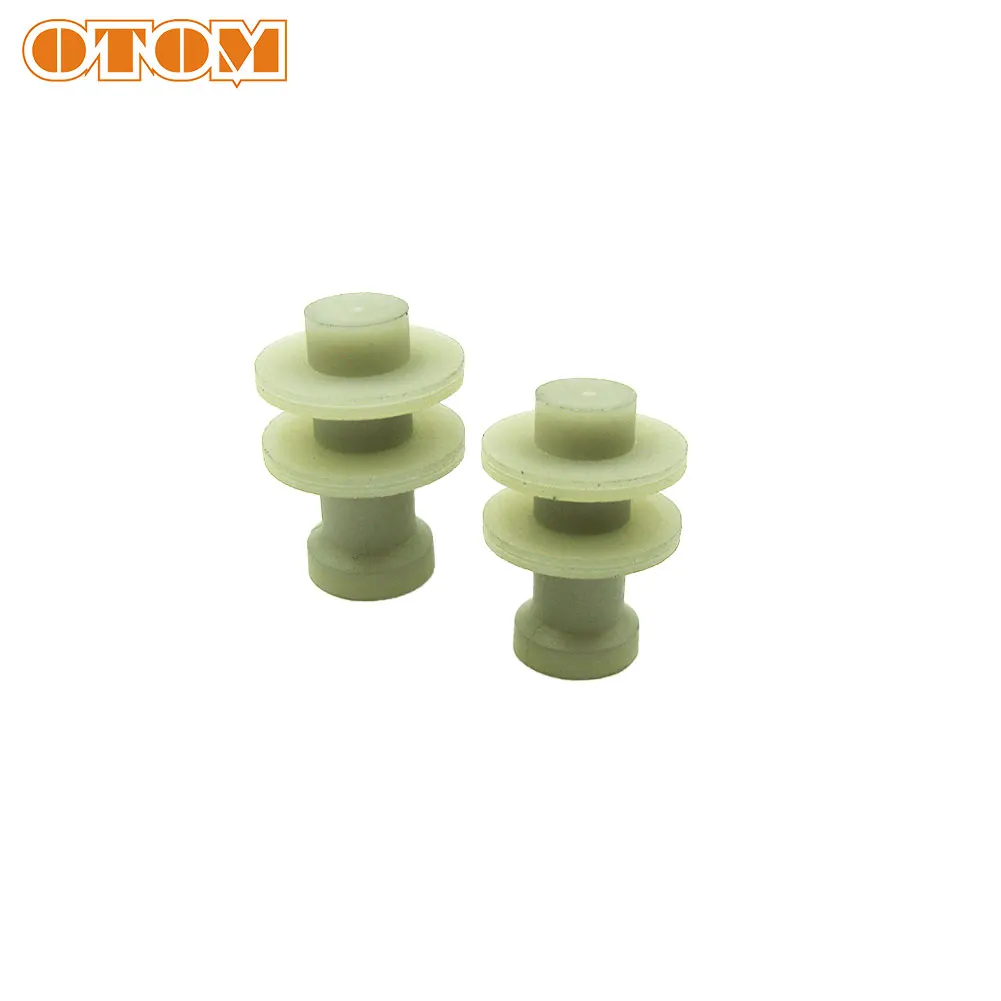 OTOM For HONDA Cylinder Head Sealing Plug Motorcycle Engine Silicona Rubber Cylinder Oil Passage Stoppers AX-1 NX250 Seal Gasket