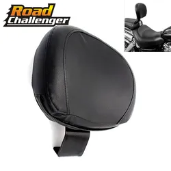 Motorcycle Black Rear Backrest Seat Sissy Driver Backrest Pad For Suzuki Intruder C50 Boulevard Volusia VL400 800 2004-2013