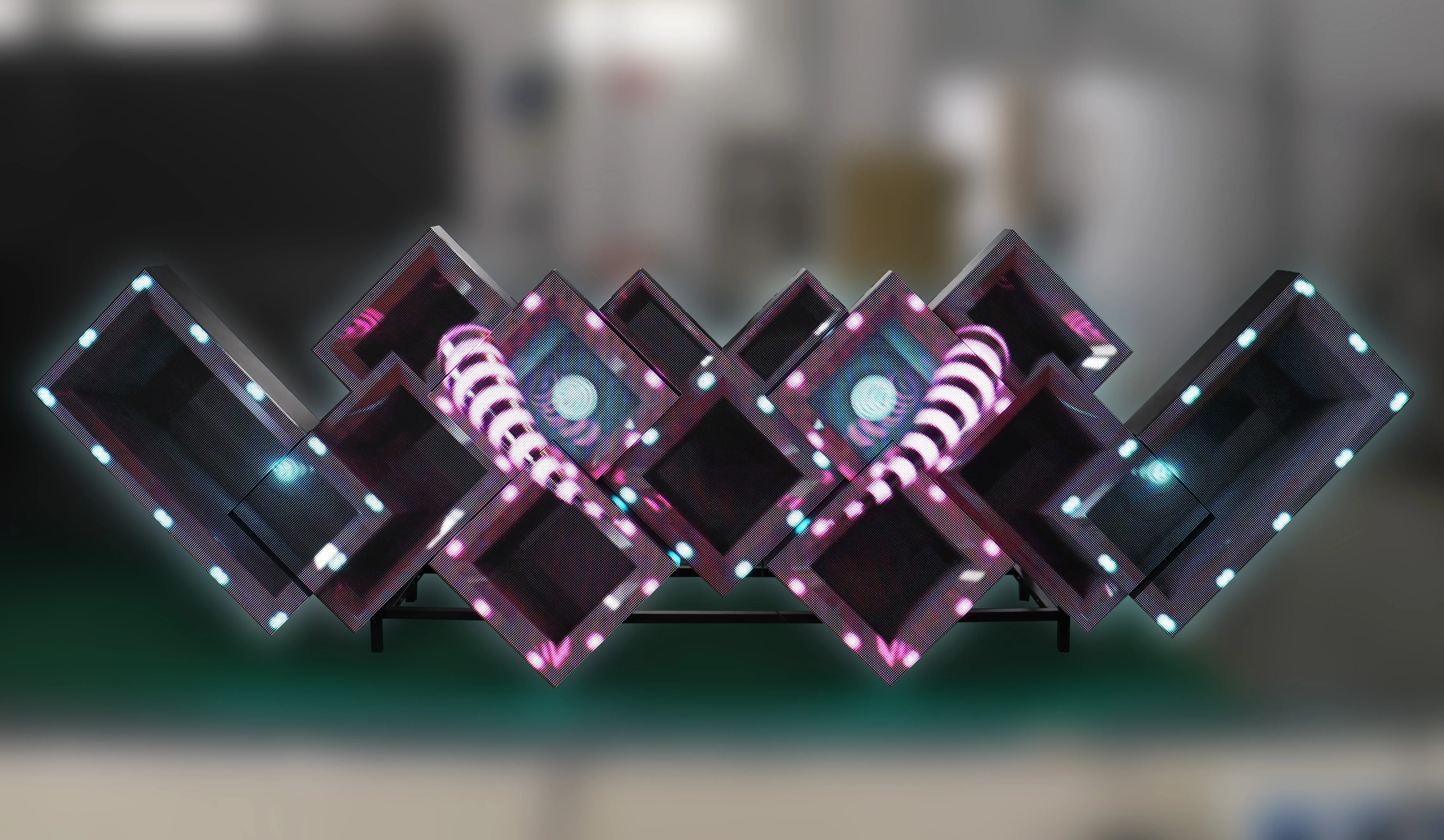 Schmetterling LED DJ booth DJ Led-anzeige