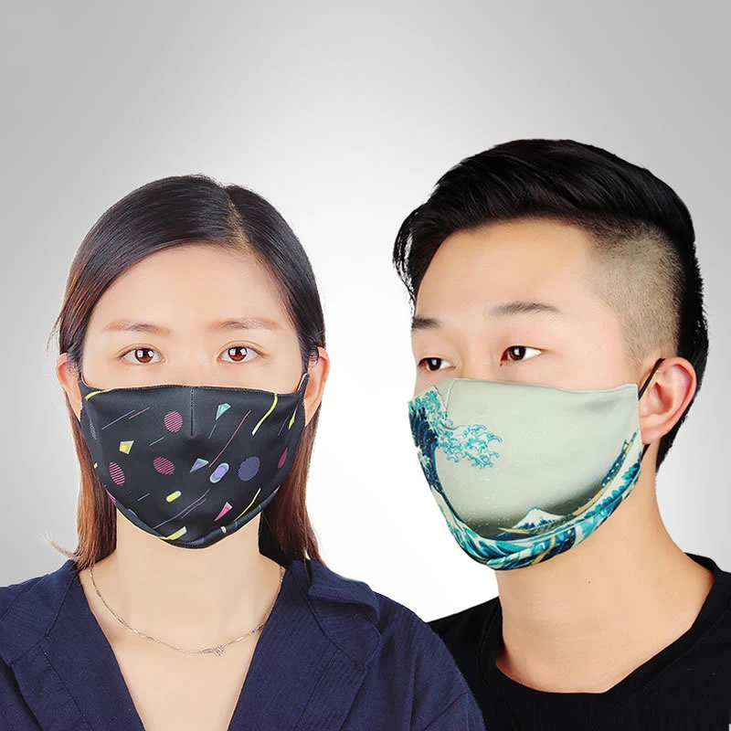 PM2.5 High Quality Foam Prevent Anti Dust Saliva Formaldehyde Bad Smell Bacteria Proof Face Mouth Mask with 3 Replaceable Filter