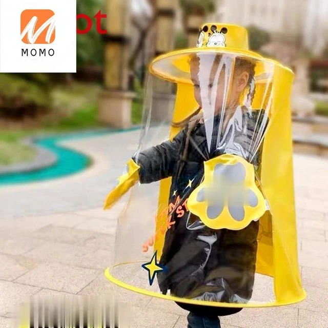 Cute clear raincoat best sale