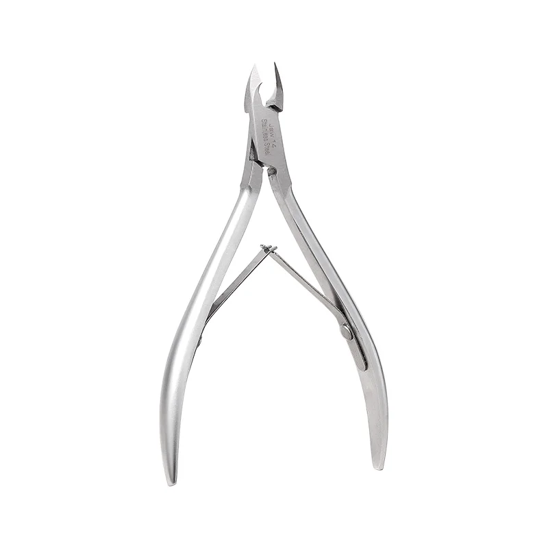 Professional Golden Cuticle Scissor Fingernail Cuticle Nipper Trimming Stainless Steel Nail Clipper Cutter Plier Manicure Tools