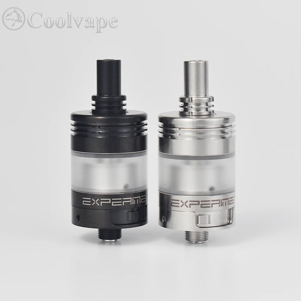 نمط تجربة 3 V3 MTL هيئة الطرق والمواصلات 316ss 22 مللي متر دياماتر 2.5 مللي قدرة واحدة لفائف إعادة البناء خزان vape 510 الموضوع mtl تانك بخاخ RTA