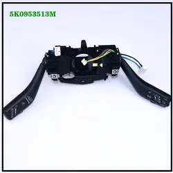 For Touran Golf 6 MK6 Plus GTI Jetta MK6 Superb Golf  MultiFunction Steering Wheel Cruise Control Switch Assembly 5K0953513M