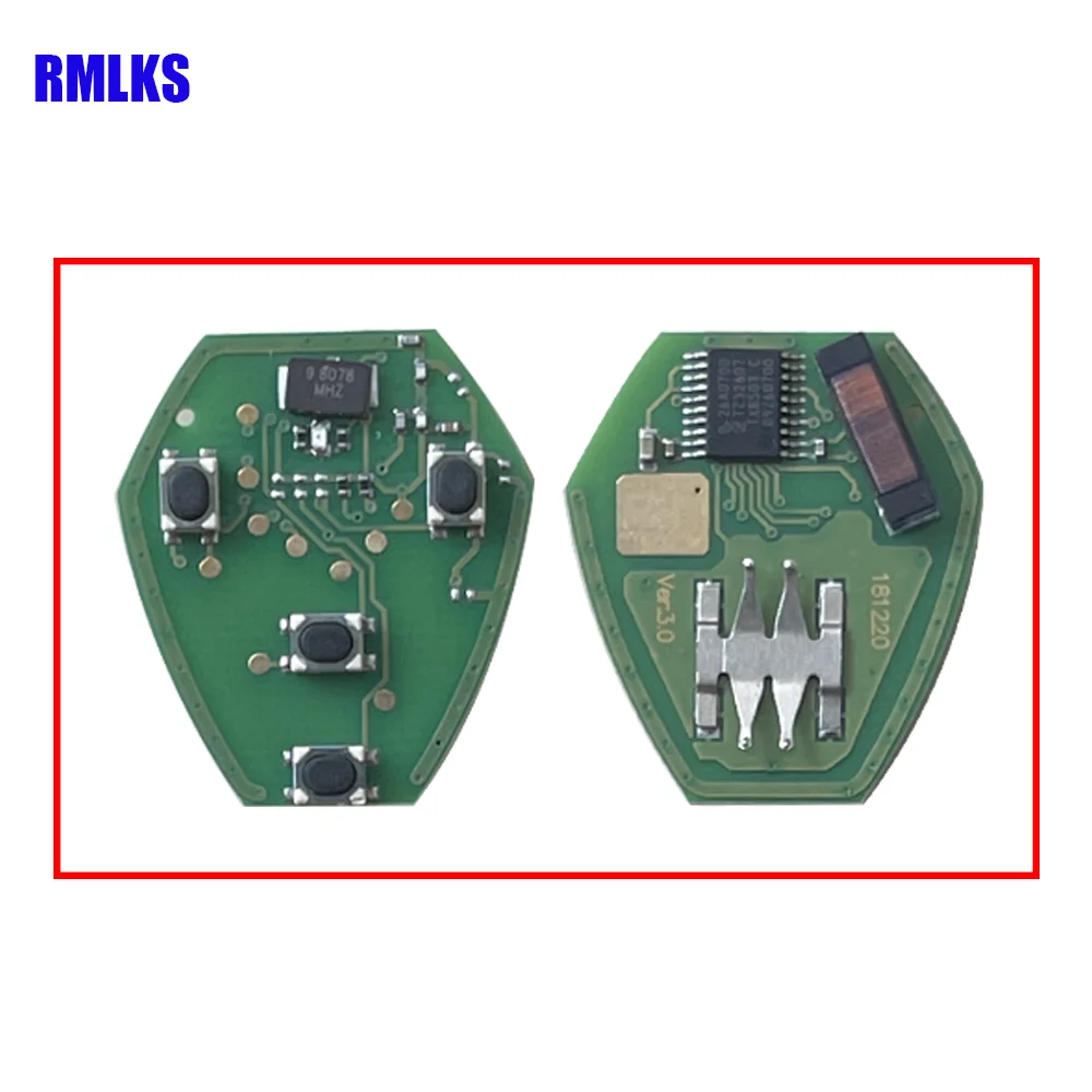 313.8MHZ PCF7936 ID46 Chip chiave a distanza per Mitsubishi Eclipse Galant 2006 2007 chiave a distanza Fob OUCG8D-620M-A 3 4 pulsante