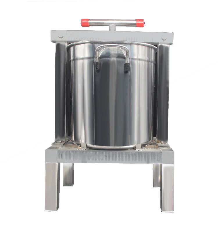 Máquina de prensado Manual de cera de acero inoxidable, 10L, completamente cerrada, prensadora de miel de parafina, máquina de encerado, laminadora de miel