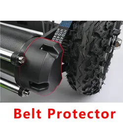 Electric Sliding Plate Belt Protection Cover ABS Synchronous Belt Protection Cover Electric Skateboard Motor Protection Cover