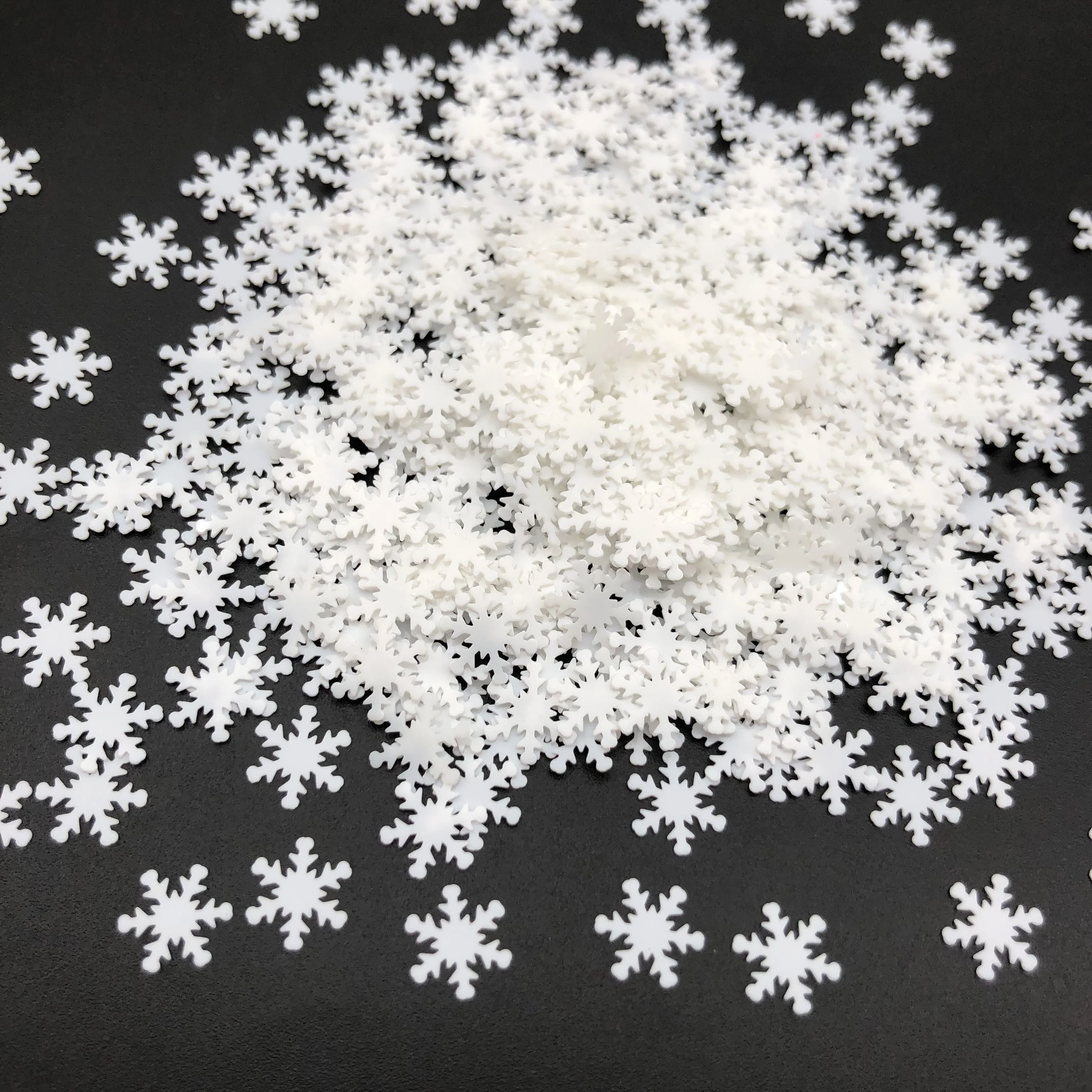 20g 9mm Snowflake Shape PVC loose Sequins Glitter Paillettes for Nail Art manicure/sewing/wedding decoration confetti