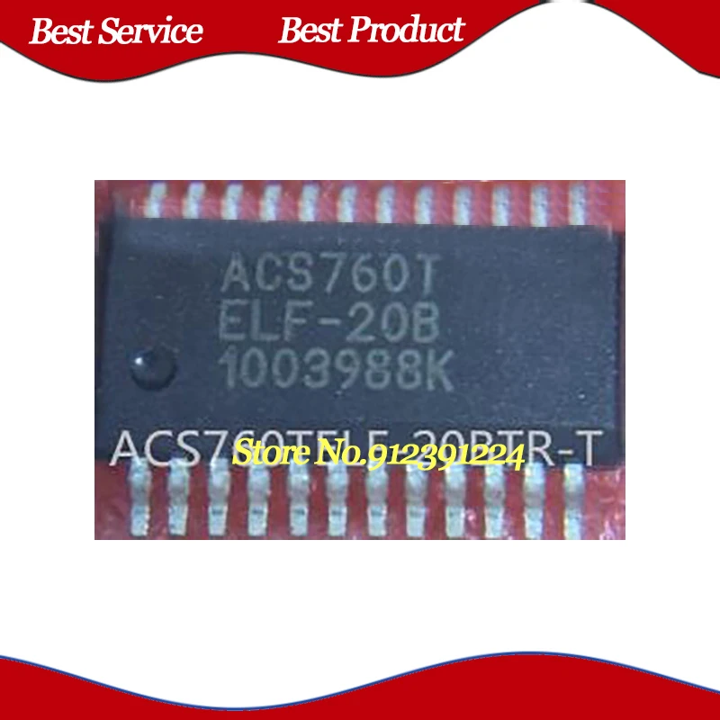 2 Pcs/Lot ACS760TELF-20BTR-T TSSOP24 New and Original In Stock
