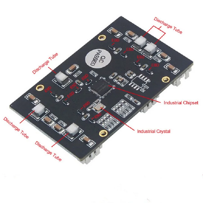 ANDDEAR – commutateur ethernet industriel personnalisé à 5 ports, module pcba 12v, 10/100M, réseau non géré