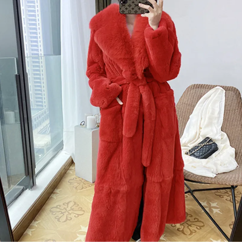 Women Winter Jackets Faux Fur Coat Warm Thick Loose Plush Oversize Overcoat Fluffy Teddy Long Plus Size Outerwear 4XL 5XL