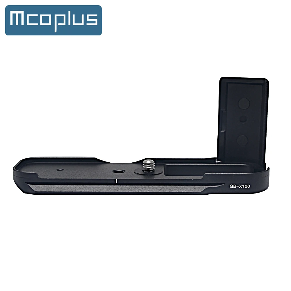 Mcoplus GB-X100 ściskacz ze stopu aluminium Quick Release L stojak na talerze dla fuji fujifilm X100T X100 X100S aparat na głowica statywu