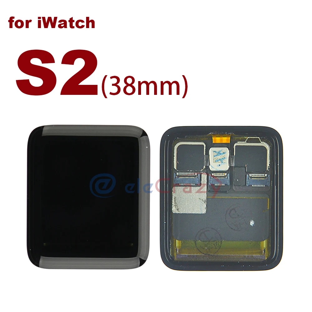 LCD Display for Apple Watch iWatch Series 1 2 3 4 5 6 SE 38mm 40mm 42mm 44mm 3D touch Digitizer Replacement S1 S2 S3 S4 S5 S6