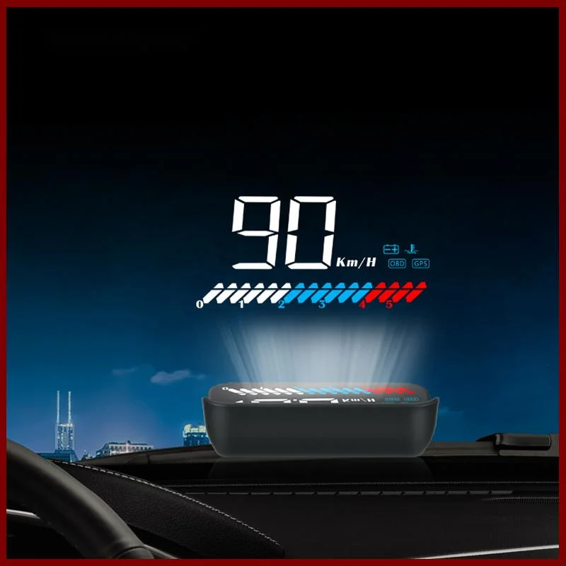 

M7 hud obd2 head up display OBD2 + GPS Dual System head up display gps Overspeed car head display up obd2 hud display car