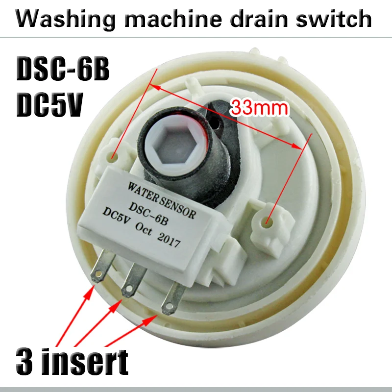 DSC-6B Washing machine water level switch Washing machine water level sensor Washing machine water level controller