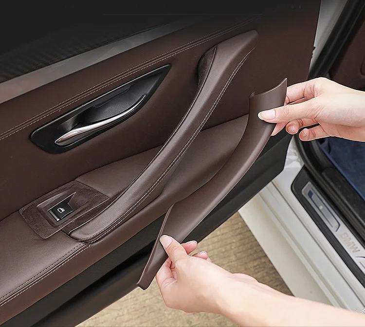 Für BMW 2011-2017 5er F10 F18 F11 Autotürgriff Panel Schutz Pull Trim Abdeckung Auto Innentürgriffe Aufkleber – Detail 9