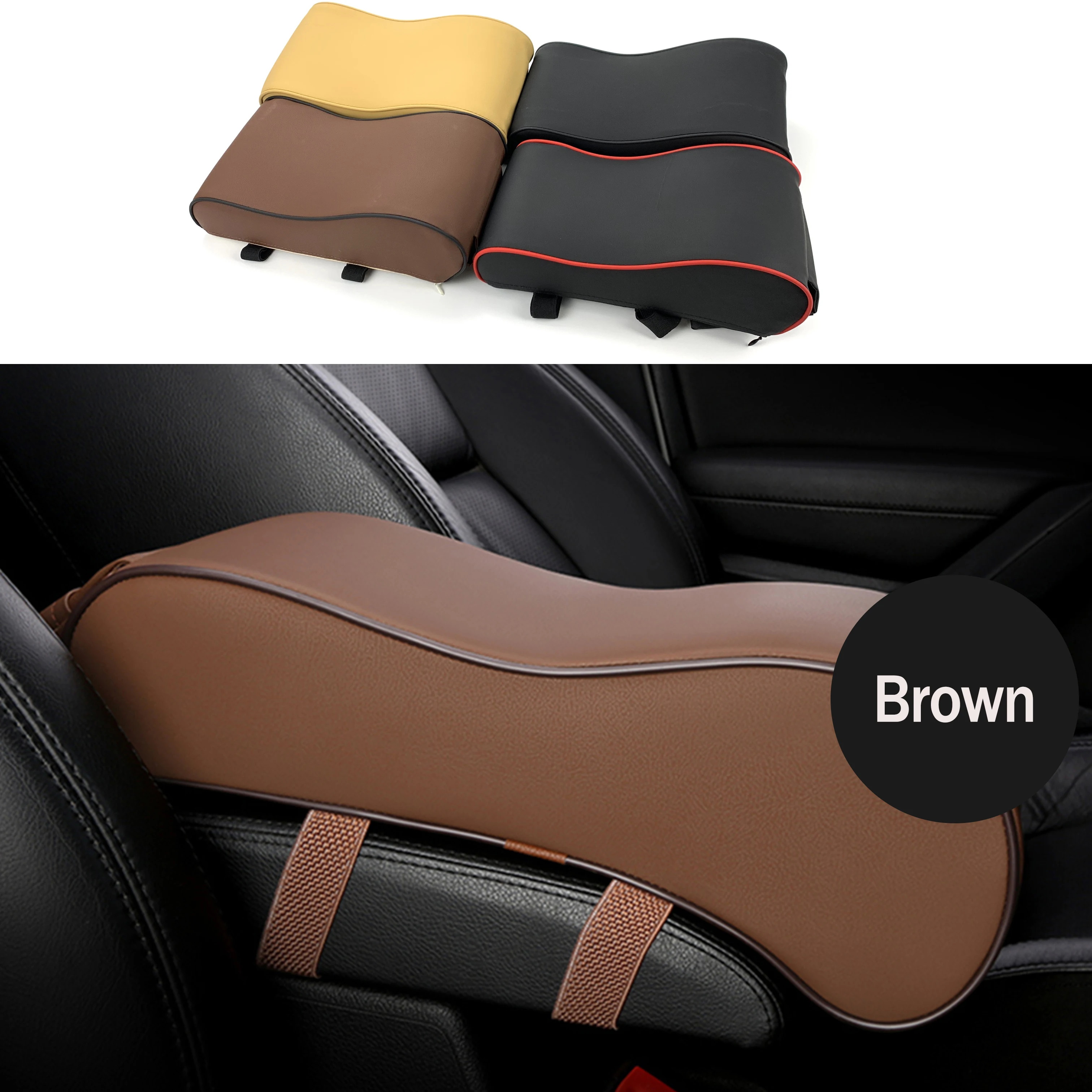 Car Central Armrest Pad For Opel Zafira Astra VAUXHALL MOKKA Insignia Vectra Antara Adam Karl Corsa GT X Grandland X Vivaro