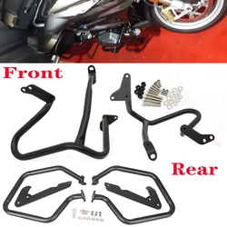 Motorcycle Highway Front&Rear Engine Guard Bumpers Crash Bar Stunt Cage Protector For BMW R1250RT R1250 RT R 1250 RT 2018-2024