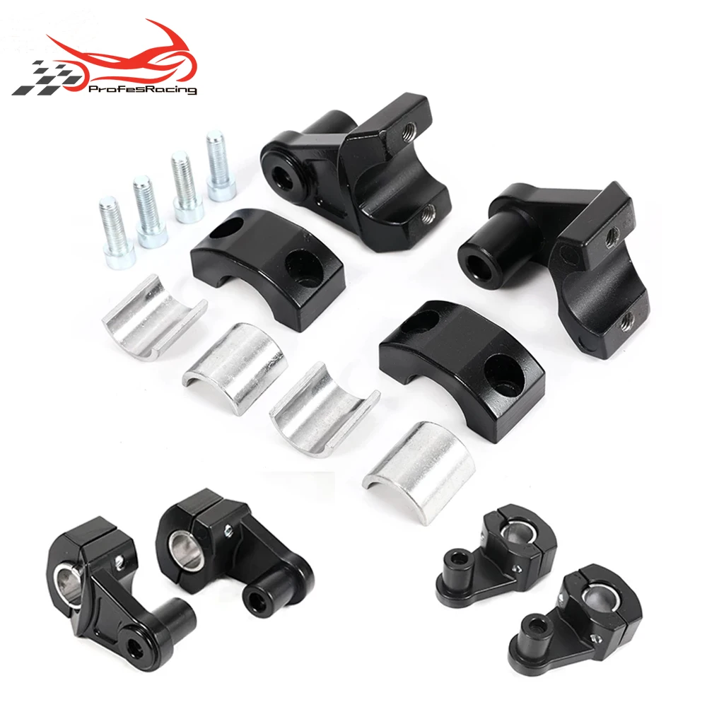 

22mm 28mm Universal Motorcycle Handlebar Riser Bars Clamp Handle Bar Risers ForSuzukiYamahaKawasakiBMWHonda Dirt Pit Bike