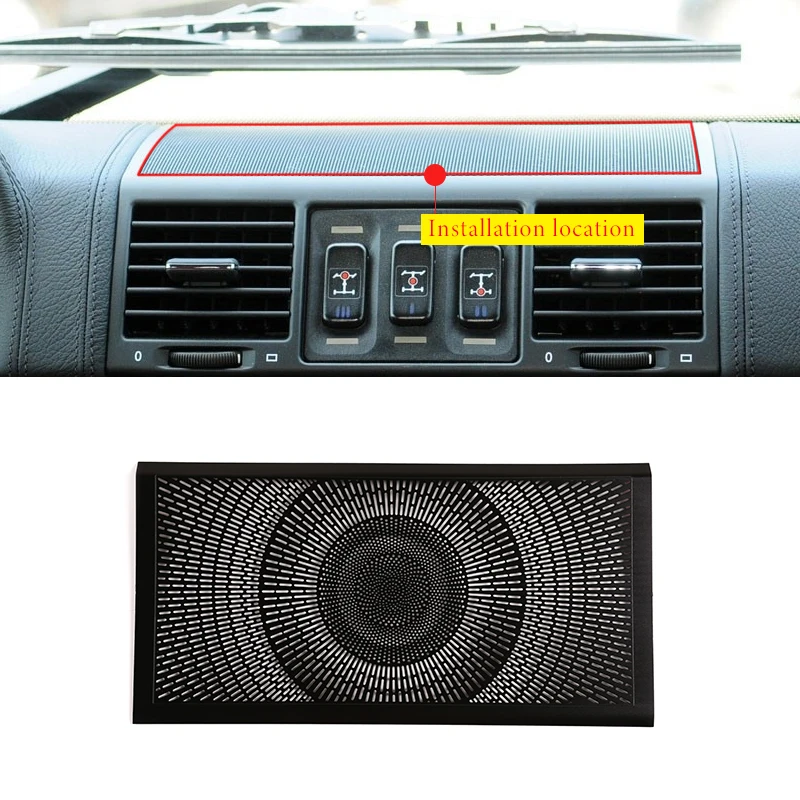 For Mercedes Benz G Class W463 2004-2011Car Styling Audio Speaker Dashboard Loudspeaker Cover Stickers Trim Interior Accessories