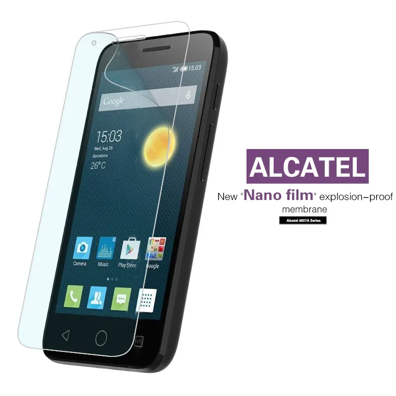 Soft Nano Film Cover For Alcatel One Touch 2001 Evolve Fierce Fire Flash OT-985 Evolve 2 OT-2045X OT-916 OT-992D 4037A 4109X