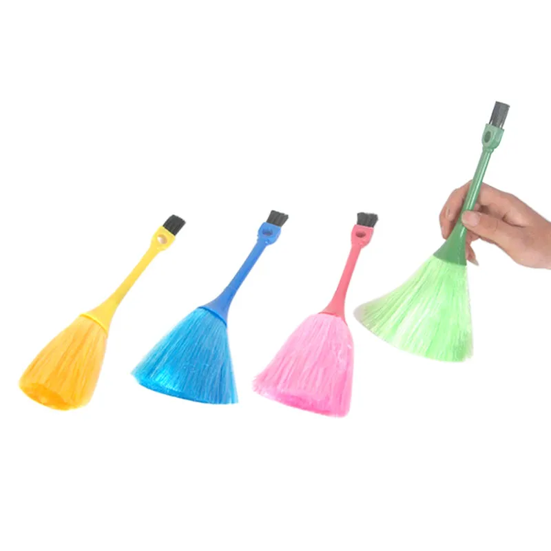 1 pcs Home Computer Keyboard Car Dashboard Duster Broom Cleaning Brush Auto Dashboard Stofdoek Bezem Borstel PP