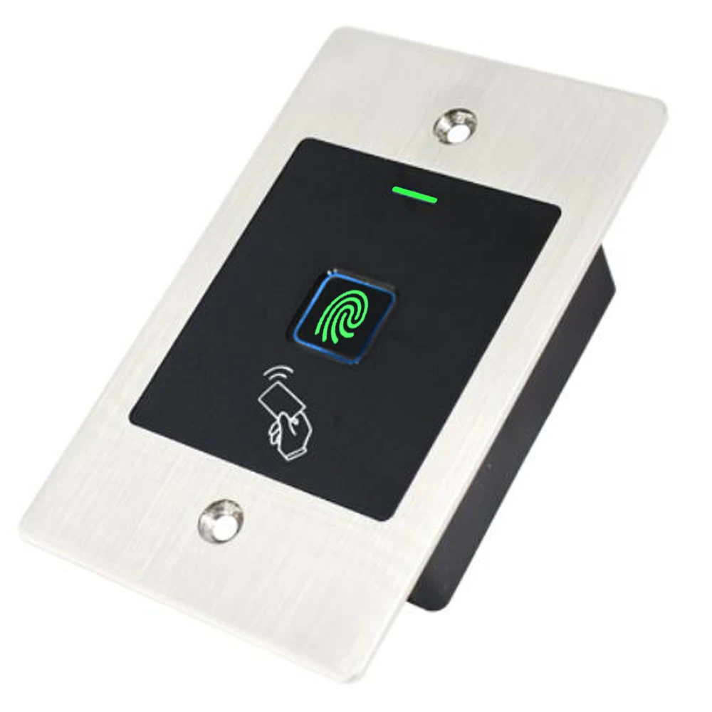 Machine de contrôle d'accès intégrée avec carte RFID, lecteur d'empreintes digitales, 125KHz, EM, lP