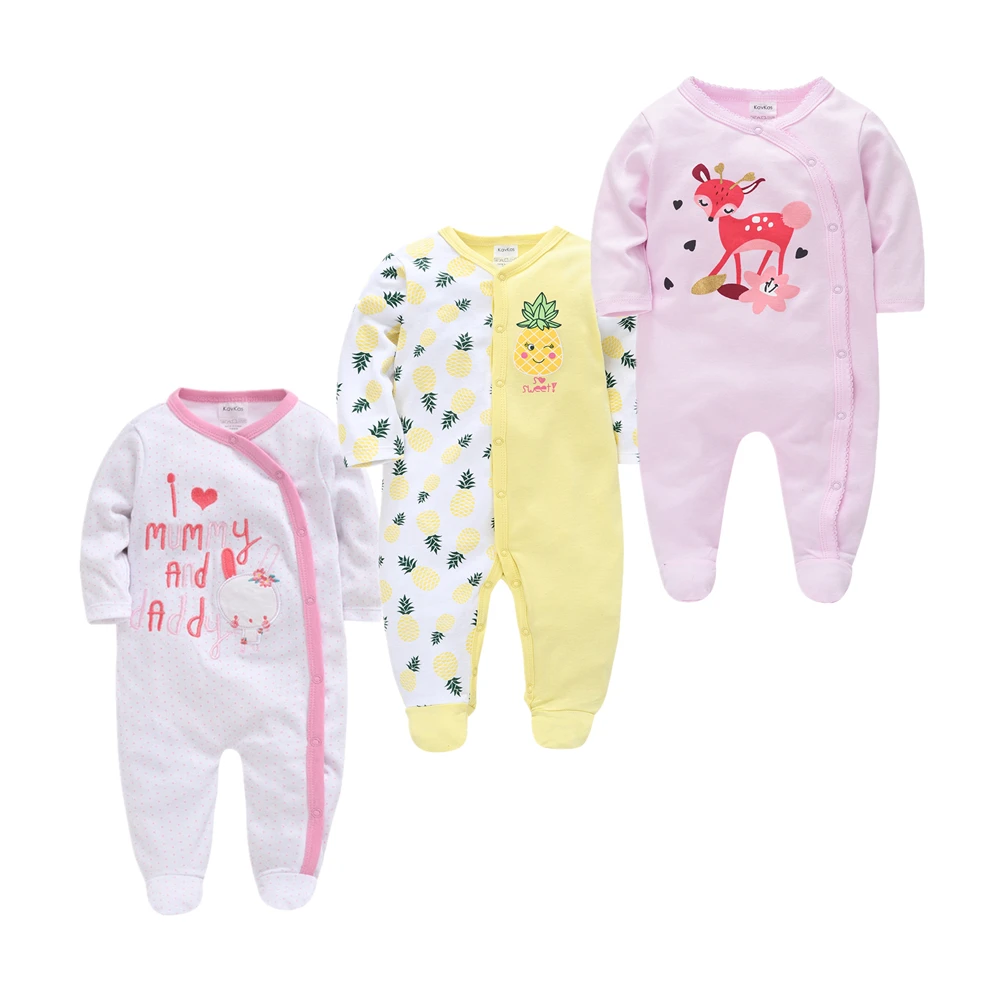 

Roupas Bebe De Infant Baby Girls Clothes Long Sleeve pajamas set Toddler Jumpsuits Baby Boy overalls ropa de bebe