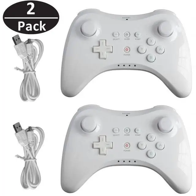 2023 Classic U Pro Gamepad Bluetooth Wireless Remote Controller Dual Analog USB Gaming Joystick For Nintendo Wii For U Pro Game