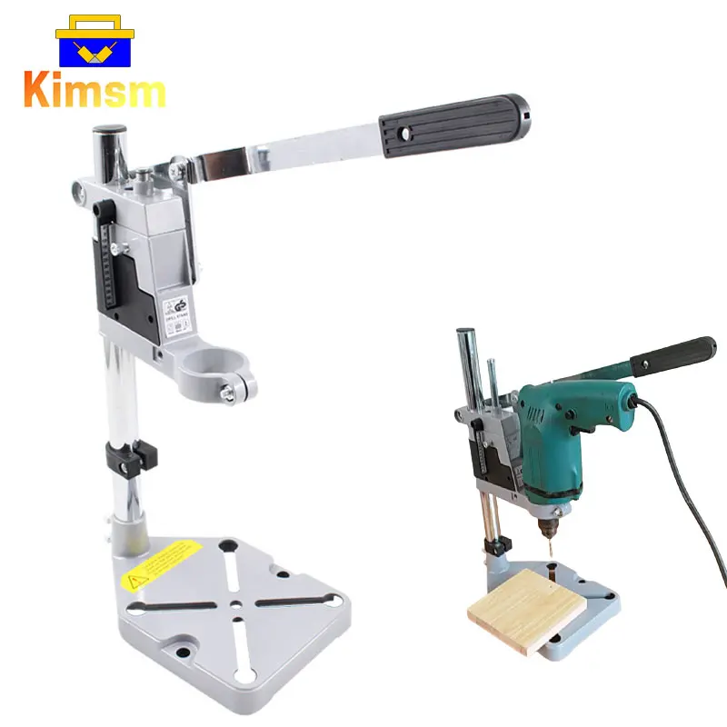 

Hand Electric Drill Bracket Bench Drill Conversion Frame For Woodworking Adjustable Angle Grinder Stand Clamps Punch Fixed Racks