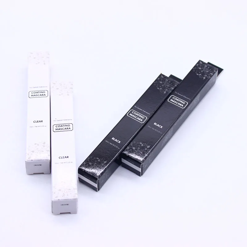 Mascara di rivestimento per estensioni delle ciglia Strumenti per il trucco del negozio di bellezza della Corea Ciglia a lunga durata nere e trasparenti all'ingrosso