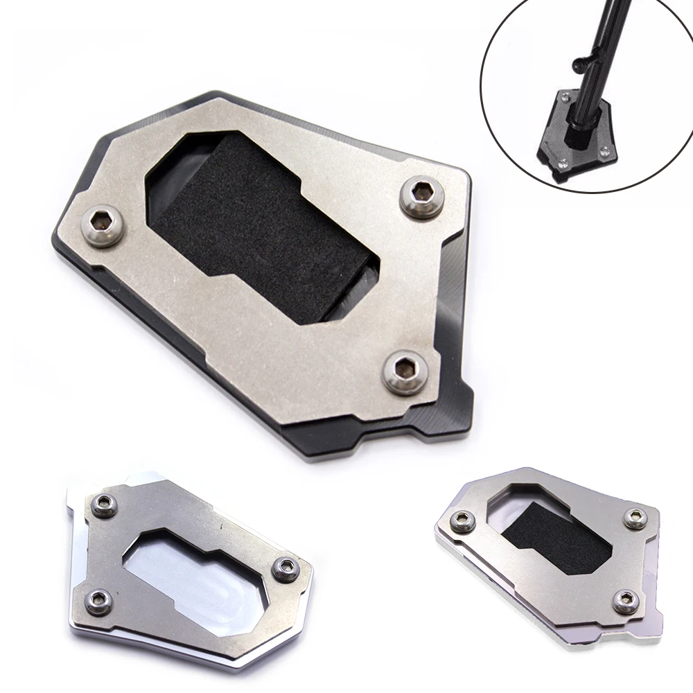 

Foot Side Stand Enlarger Support Extension Plate Kickstand For BMW R1200GS LC Adventure 2014 2015 2016 Motorcycle Aluminum