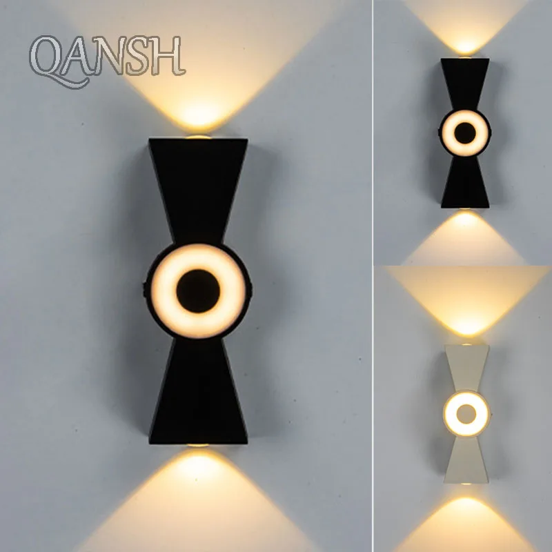 

P64 LED Wall Lamp Outdoor Waterproof Garden Lighting Aluminum AC90/265V Indoor Bedroom Living Room Stairs Wall Light
