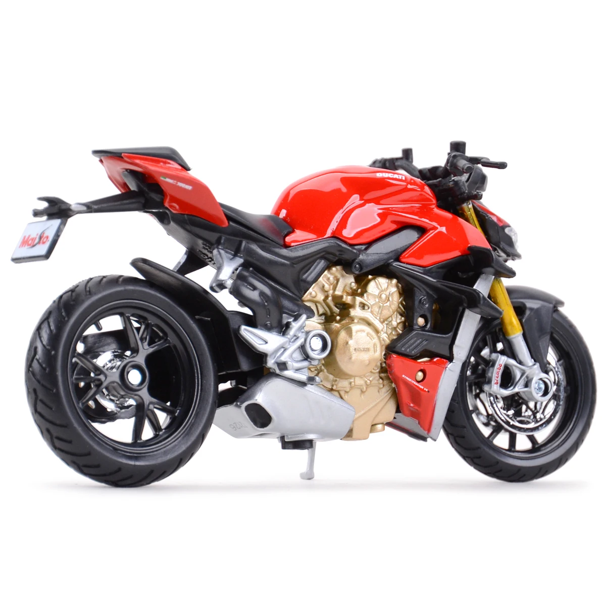 Maisto 1:18 Ducati Super Naked V4 S Static Die Cast Vehicles Collectible Hobbies Motorcycle Model Toys