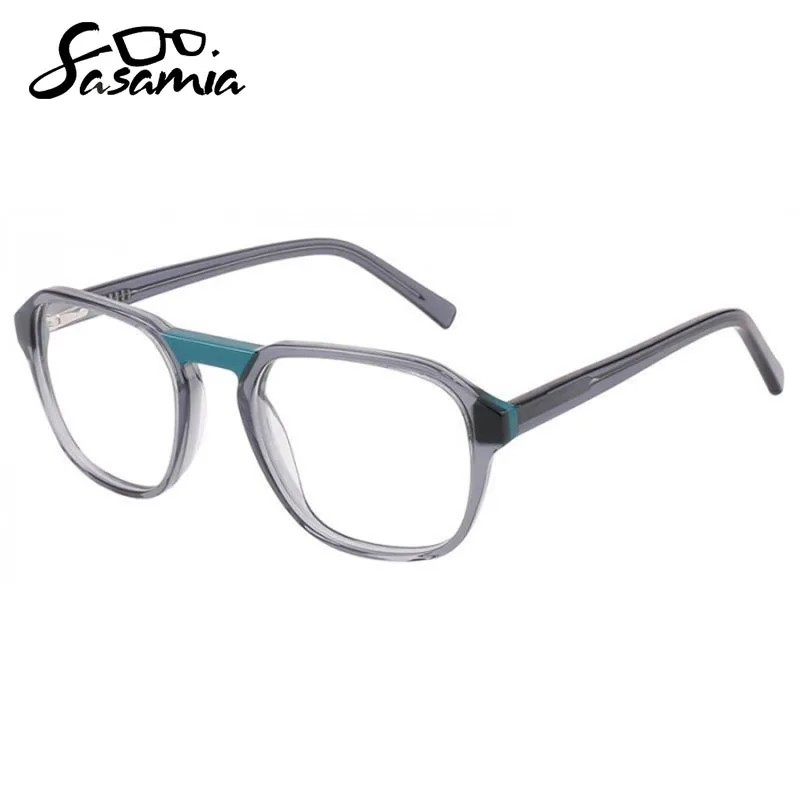 SASAMIA Men Reading Glasses Man Computer Optical Eyeglasses Hyperopia Oval Anti Blue Male Glasses Eyewear Woman Man Glasses