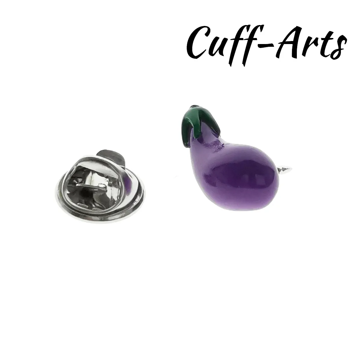 دبوس طية صدر السترة بدبابيس Aubergine, دبابيس موضة بتصميم جديد ودبوس مجوهرات بأزرار أكمام P10434