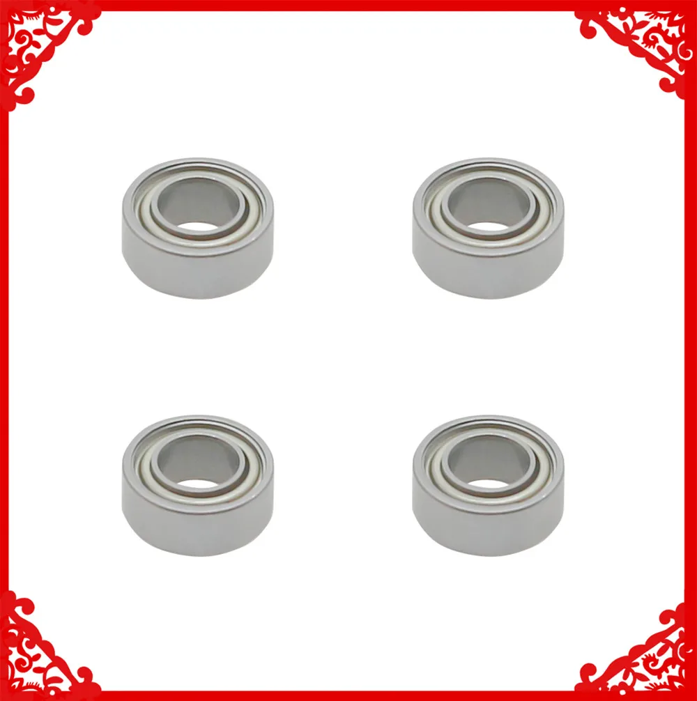 4 pcs/set ball bearing 5x10x4mm for 1-10 ARRMA 3s&Mega550 Vorteks Senton Granite Big Rock Typhon upgrades parts