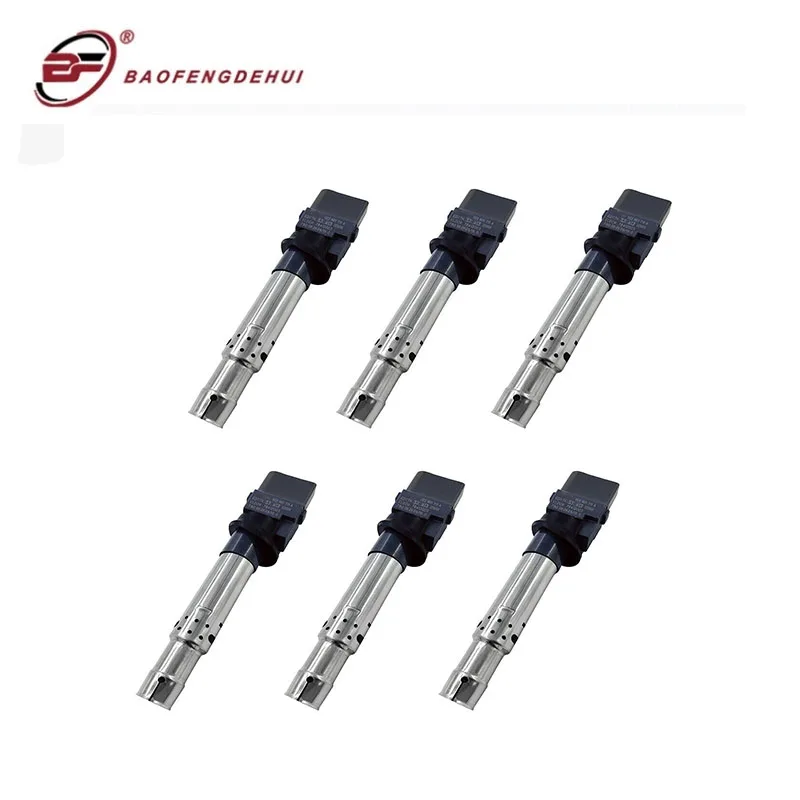 

6 Pieces Ignition Coil for Porsche Cayenne for Audi Q7 for VW CC Passat 022905715A