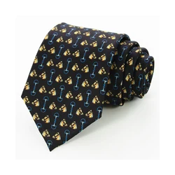 JEMYGINS New Arrival Classic Mens Tie Handmade Printing Paisley Geometric Silk Necktie Ties For Man Business Wedding Gift Party