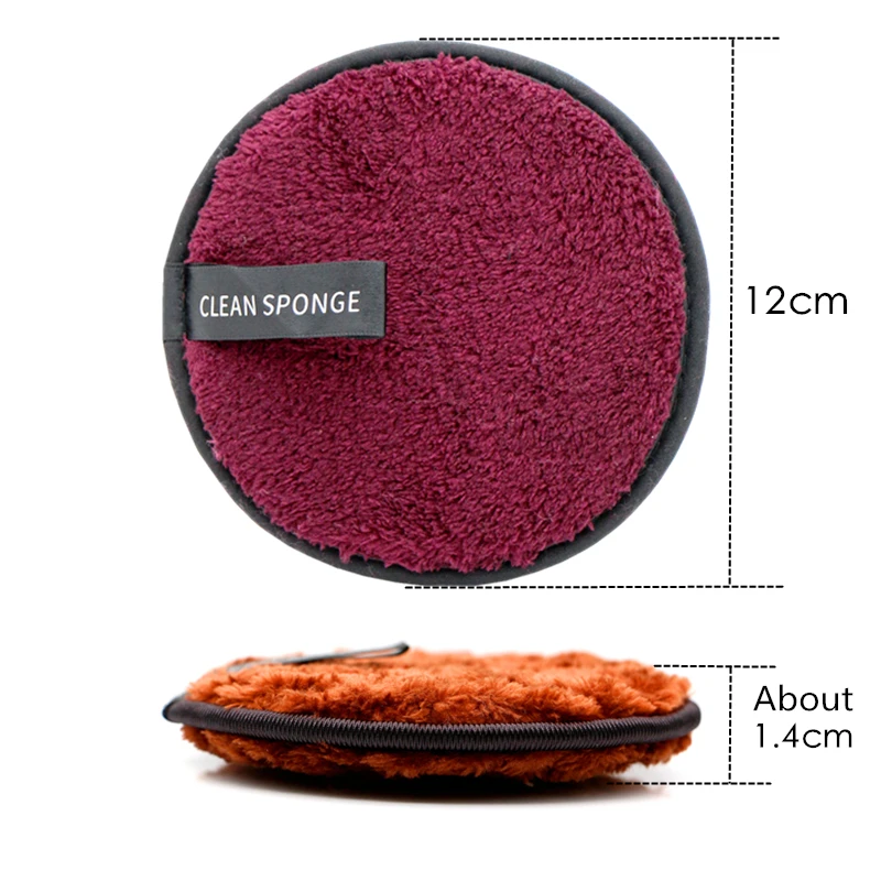 Nieuwe Hot Herbruikbare Makeup Remover Pads Katoenen Doekjes Microfiber Make Up Verwijderen Spons Katoen Reiniging Gezicht Removal Pads Tool